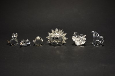 Lot 591 - Collection of 35 boxed Swarovski Crystal animal models