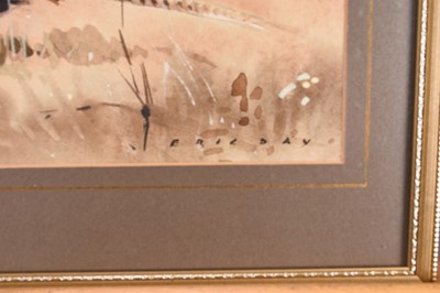 Lot 164 - Eric H Day (1900-1995) Five Watercolours, Hunting and Sporting Interest