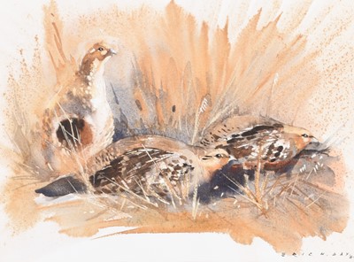 Lot 164 - Eric H Day (1900-1995) Five Watercolours, Hunting and Sporting Interest