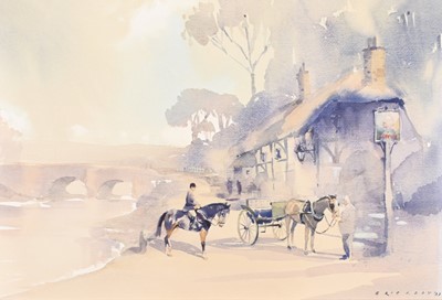 Lot 164 - Eric H Day (1900-1995) Five Watercolours, Hunting and Sporting Interest