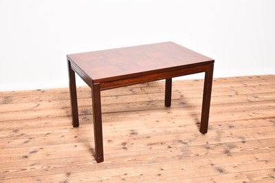 Lot 215 - Heggen, Norway, a parquetry rosewood coffee table