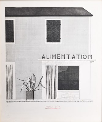 Lot 10 - David Hockney RA (b.1937) French Shop