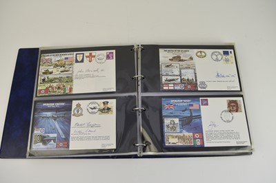 Lot 351 - A massive collection of covers housed in 21 albums and with some loose