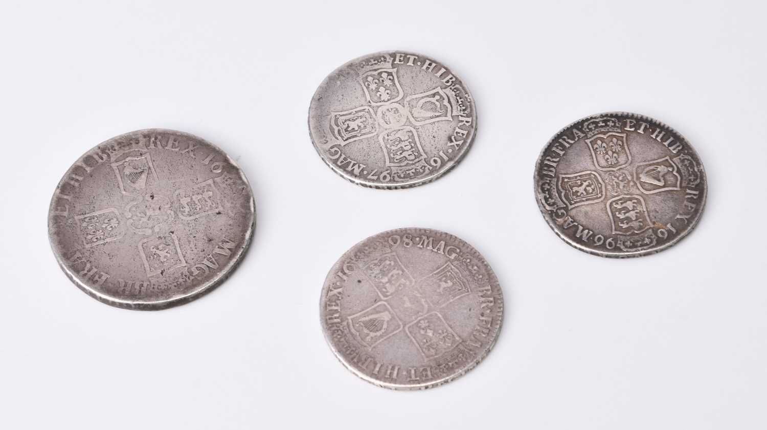 Lot 176 - William III (1699 - 1702) Crown dated 1694, Spink Ref: 3470