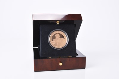 Lot 201 - States of Jersey, Gold proof five pounds dated 2006.