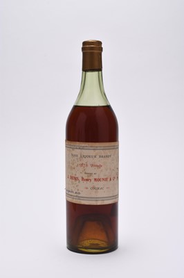 Lot 375 - Mounie & Co., 1878 Fine Liqueur Brandy, and Dimple Haig Scotch Whisky