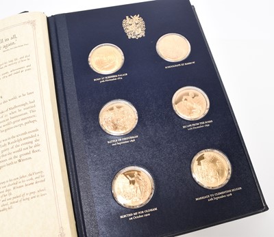 Lot 207 - Churchill Centenary Trust set of 24 silver gilt medals commemorating the birth of Sir Winston Churchill