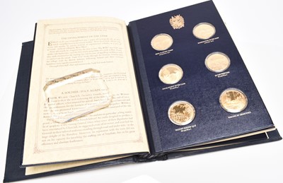 Lot 207 - Churchill Centenary Trust set of 24 silver gilt medals commemorating the birth of Sir Winston Churchill