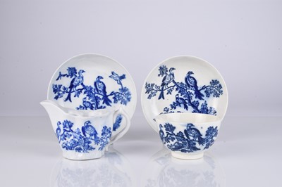 Lot 357 - Caughley and Coalport 'Birds in Branches' group