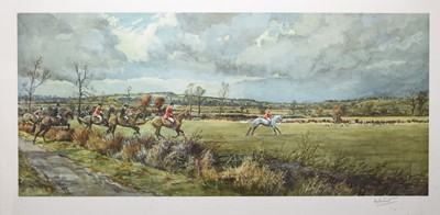 Lot 75 - Frank Algernon Stewart (1877-1945) Bicester and Warden Hill and two Lionel Edwards Prints