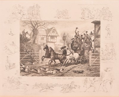 Lot 77 - After George Denholm Armour (1864-1949) Hunting and Racing Humour Prints