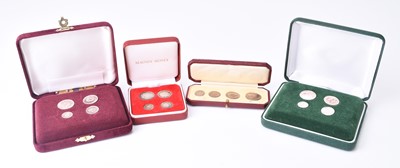 Lot 225 - Four Maundy sets