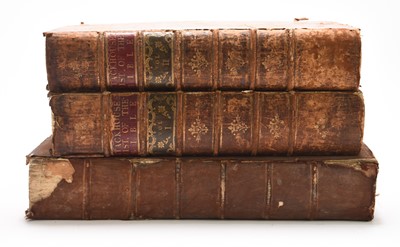 Lot 12 - HOLY BIBLE, Large Folio, Oxford 1794. A few plates have been added later. With two others (3) (box)