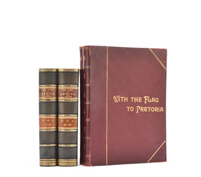 Lot 18 - BROWN, Robert. The Story of Africa and its Explorers. 4 vols bound in 2, Cassell & Co 1892-95