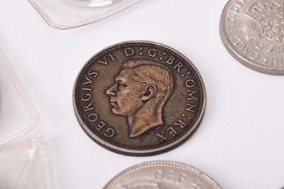 Lot 257 - A collection of UK silver and cupro-nickel half crowns from George II to Elizabeth II