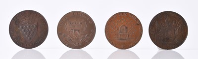 Lot 274 - Four halfpennies, Buckinghamshire