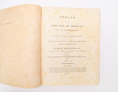 Lot 40 - RUDING, Rev Rogers, Annals of the Coinage of Britain and its Dependencies... (5) (box)