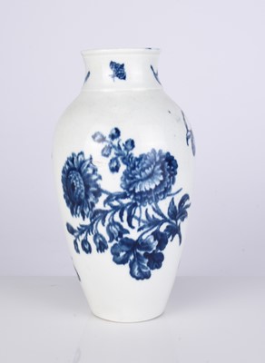Lot 143 - Worcester 'Natural Sprays' vase and two pieces of Caughley