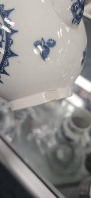Lot 143 - Worcester 'Natural Sprays' vase and two pieces of Caughley