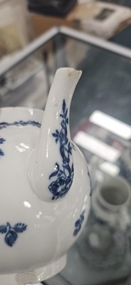 Lot 143 - Worcester 'Natural Sprays' vase and two pieces of Caughley