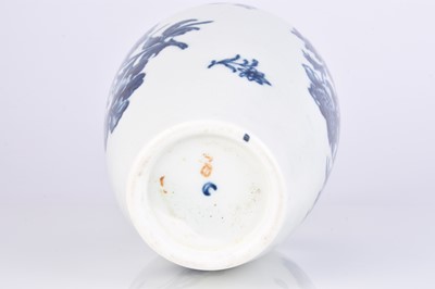 Lot 143 - Worcester 'Natural Sprays' vase and two pieces of Caughley