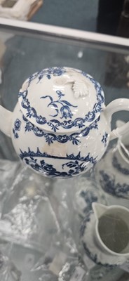 Lot 143 - Worcester 'Natural Sprays' vase and two pieces of Caughley