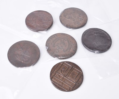 Lot 179 - A collection of half pennies