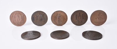 Lot 179 - A collection of half pennies
