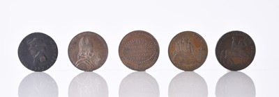 Lot 179 - A collection of half pennies