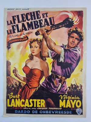 Lot 59 - BURT LANCASTER FILM POSTERS