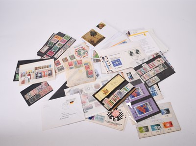 Lot 349 - Large accumulation of German stamps, covers etc covering all periods. Noted: pre-unification states, German Colonies, Zeppelin/Condor covers, Third Reich stamps and covers.