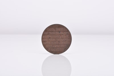 Lot 180 - Rutland: county halfpenny, Col Noel of the Rutland Fencibles