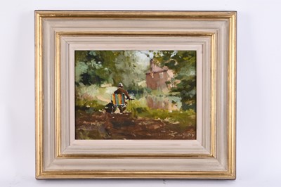 Lot 701 - John Yardley (b.1933) Artist at Work