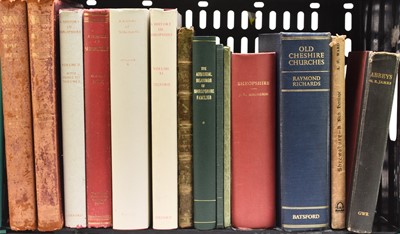 Lot 81 - VICTORIA COUNTY HISTORY OF SHROPSHIRE, vols 2, 8, 10 & 11 with others