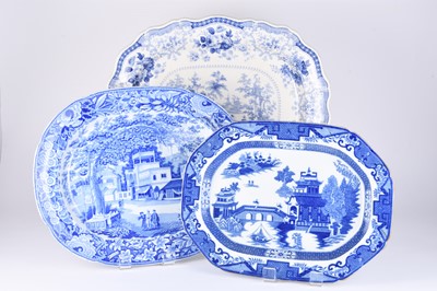 Lot 482 - Riley, Cambrian and Maddock & Seron meat platters