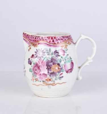 Lot 464 - Worcester sparrow beak milk jug, circa 1765-70