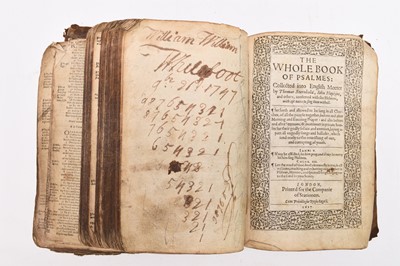 Lot 120 - HOLY BIBLE, Robert Barker 1617/1615, 8vo.