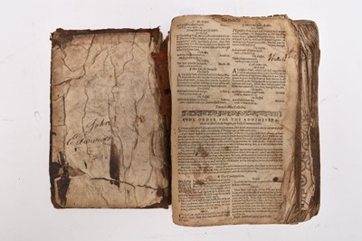 Lot 120 - HOLY BIBLE, Robert Barker 1617/1615, 8vo.