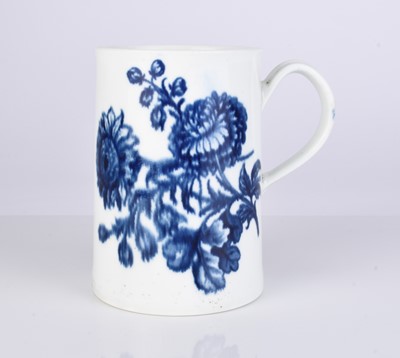Lot 467 - Worcester 'Natural Sprays' mug, circa 1770