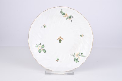 Lot 473 - Flight Worcester coffee cups and saucers with an 18th century Worcester bowl
