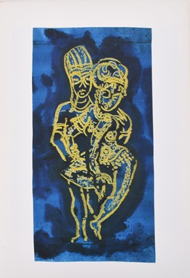 Lot 17 - After John Piper (1903-1992) India Love Poems Lithographs