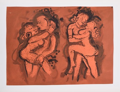 Lot 17 - After John Piper (1903-1992) India Love Poems Lithographs