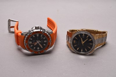 Lot 270 - Bulova: Two gentleman's wristwatches