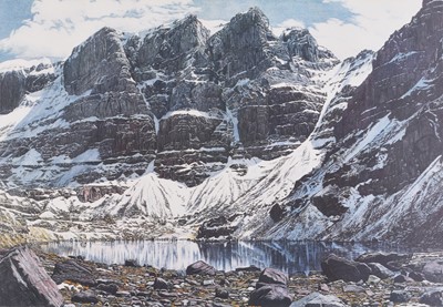 Lot 288 - Anthony Cain (British 20th Century) and Rob Piercy (b.1946) Three Mountain Prints