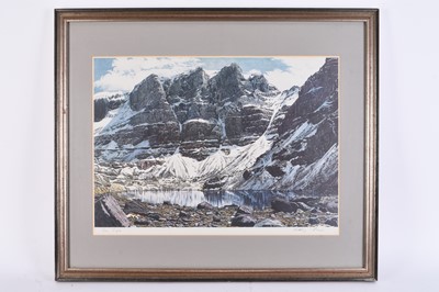 Lot 288 - Anthony Cain (British 20th Century) and Rob Piercy (b.1946) Three Mountain Prints