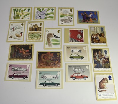 Lot 357 - An accumulation of stamps etc viz: GB decimal commemoratives with Face Value £130.