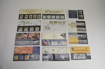 Lot 357 - An accumulation of stamps etc viz: GB decimal commemoratives with Face Value £130.