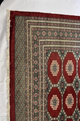 Lot 406 - A fine hand woven Jaldar carpet, Pakistan