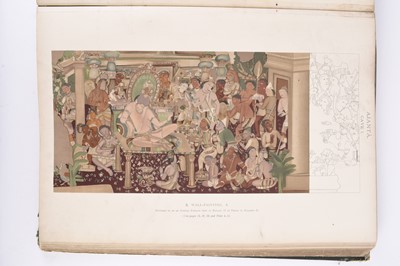 Lot 77 - GRIFFITHS, John, The Paintings in the Buddhist Cave-Temples of Ajanta. Large folio, 1896