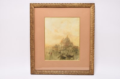 Lot 149 - Clara Montalba (1842-1929) Santa Maria Della Salute, Venice